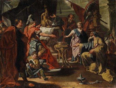 Nægtelse af at tilbede afguder af Unbekannt Unbekannt